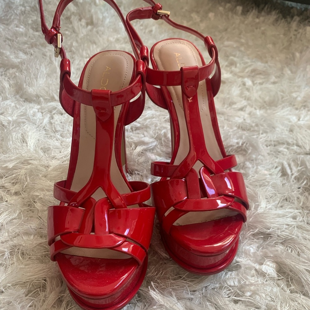 ALDO RED Heels - size 6.5